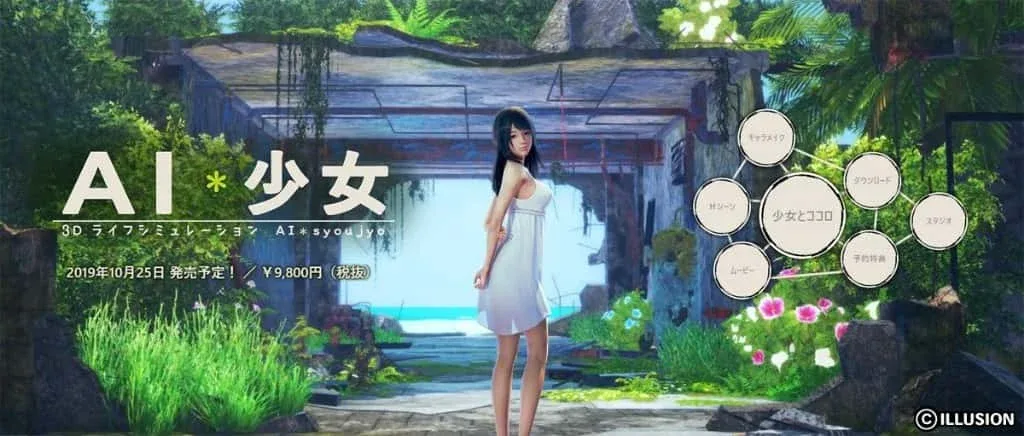 AI少女 AI少女 AI Shoujo攻略大全 全CG回想与角色路线 封面图